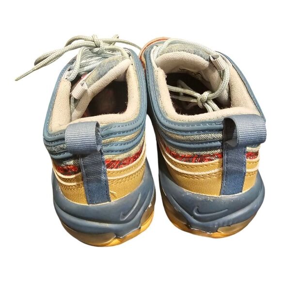 NIKE‎ AIR MAX 97 (GS) Wild West Denim - Size 6Y/8 Women's - Picture 4 of 9